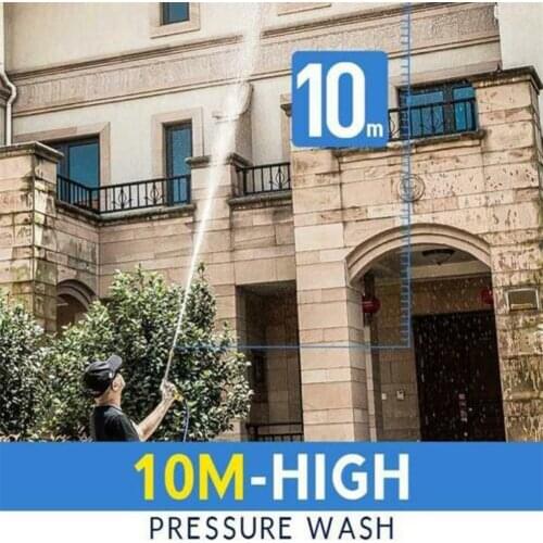 High Pressure Garden Water Gun Car Washer Water Jet Garden Washer Hose Nozzle Sprayer High-Quality Watering Spray Cleaning Tool