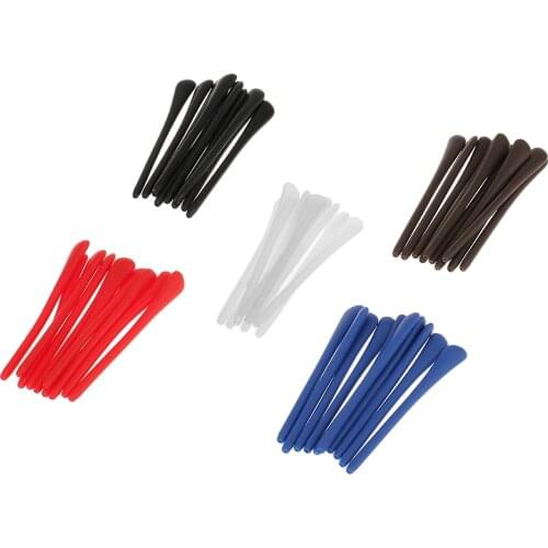 10pcs Eyeglass Ear Hook / Eyewear End Tips Ear Socks Leg Tubes / Reading Glasses Sleeve Retainer Tubes Pad Ear Tubes Replacement