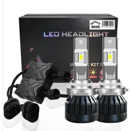 DarkAway High Power HB4 H7 LED H4 HB3 H1 H11 H8 H9 9012 Car Headlight 55W 16000lm/Bulb LED Light Auto Headlamp Front Lamp IP68