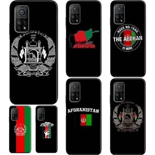 Afghan Afghanistan Flag Banner Case For Xiaomi Mi 10T Pro Mi 9T 9 10 Lite A3 Mi Note 10 Lite Cover For POCO X3 F2 Pro