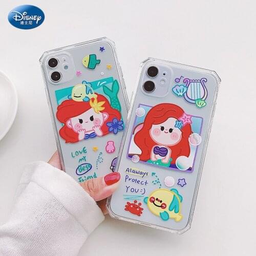 DISNEY 2021 Mickey Case for IPhone 11 12 Pro Xs Max iPhone SE 2020 6 6S 7 8 Plus Cute Phone Case 360 Full Cover zz0517