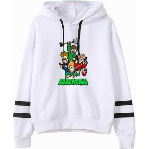 Eddsworld print Autumn and Winter Holiday Preppy Casual Streetwear Novelty Style Men/Women Novelty Chic Kawaii Clothes