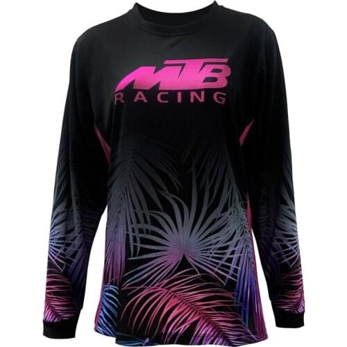 MTB Hot Sale bicycle downhill jersey Fitness long sleeve Motorcycle Jersey Racing Riding competitive race breathable Tops