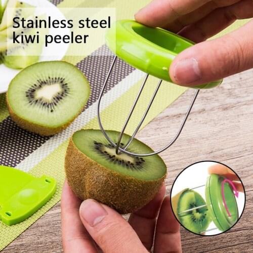Mini Fruit Kiwi Cutter Peeler Slicer Kitchen Gadgets Tools Fruits and Vegetables Tools Kiwi Peeling Tools for Pitaya Hot Sale