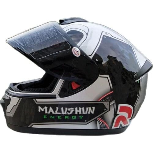 2021 New Arrival Motorcycle Helmet All Cover Roadster Full Face Helmet Summer Individuality Safety Helmet Casque