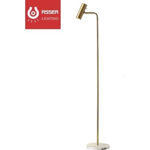 RSSER Nordic Modern Dimmable LED Corner Floor Lamp Minimalist Foyer Bedroom Office Vertical Floor Light Home Decor Standing Lamp