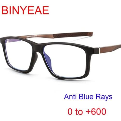 Anti Blue Light Reading Glasses Men 2021 Sport Style Farsightedness Eyeglasses Vintage Filter Rays Computer Screen Hyperopia Gla