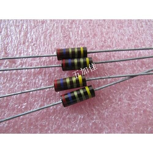 Original new 100% RC32GF2R7J 2.7R 1W carbon core non inductive resistance color ring resistance 14x5.5mm (Inductor)
