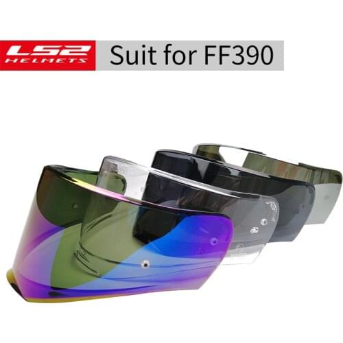 Helmet original Ls2 helmet lens smoke / transparent / rainbow / silver sun visor
