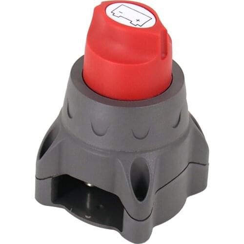 1-2-Both-Off Selector Battery Isolator Switch 12V/24V/48V 275A for Marine Boat RV Vehicles 4 Position