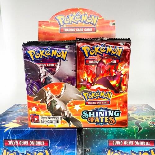 Pokemon SHINING FATES English Trading Card Game Sword Shield Collection Vmax Card Battle Styles 324 pcs/set Cards Toys