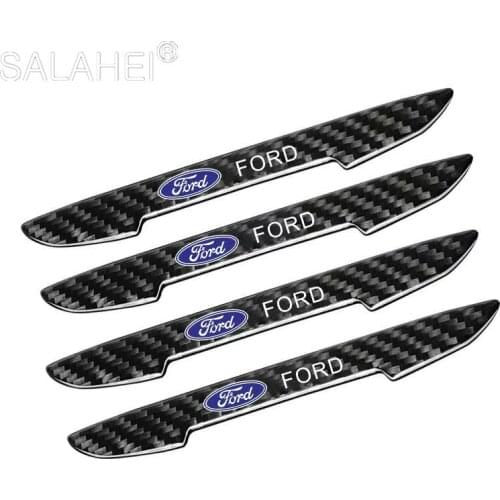 4pcs Car Door strips Anti Scratch Sticker Edge Protective Strips For Ford FOCUS 2 FOCUS 3 Mondeo Fiesta Kuga MK2 MK3 Accessories