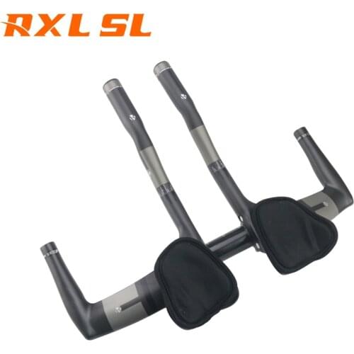 RXL SL Carbon Aero Bars Road Bike UD Matte Bicycle TT Handlebar Bar Ends Rest Handlebars Triathlon Bicycle Extender Carbon Bar