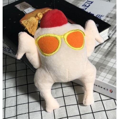 1pcs Cute TV Show Friends Monica Turkey Plush Toys Stuffed Plush Dolls Pendant Decoration Cosplay Accessories Christmas Gifts