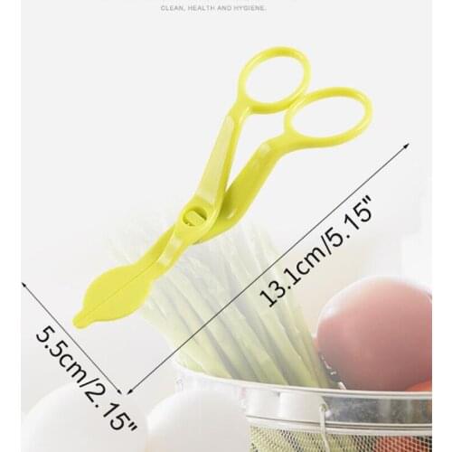 1PCS Plastic Decor Lifter Fondant Decorating Sugarcraft Cream Transfer Nail Baking Pastry Tools Delicate Flower Cake Scissors