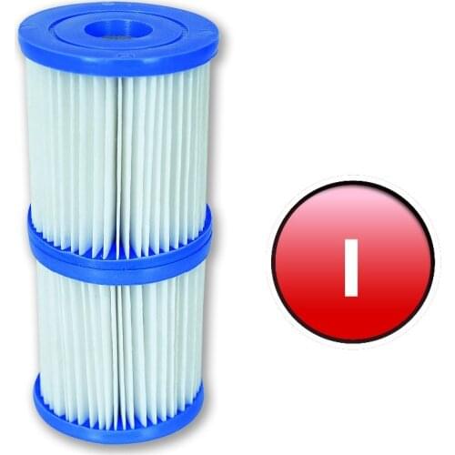 12 Pcs of 58093 Bestway Filter Cartridge Filter Cartridges Diameter 8cm Ht 9cm Filter Core For Swimming Pool Filter Pump 58381