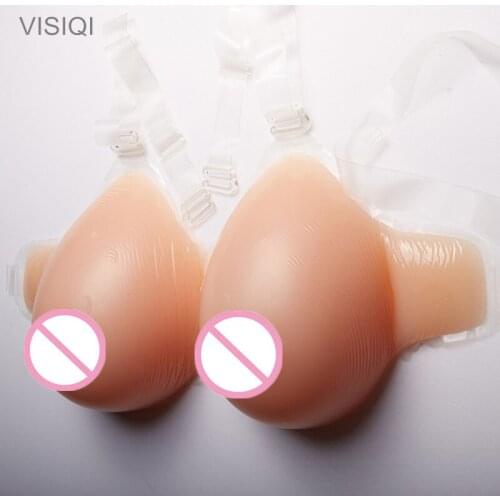 1200 g/pair Silicone Breast Form Cup 36DD/38D/40C Mastectomy Breast Forms Breast Enhancer For Cross Dressing