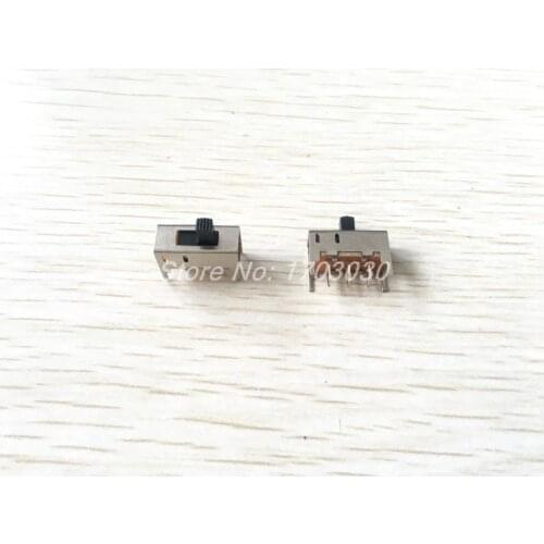 30 Pcs PCB DC 50V 0.3A 2 Position DPDT 2P2T Mini Vertical Slide Switch 6 Pin DIP
