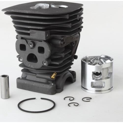47mm Cylinder Piston & Ring Kit For Husqvarna 455 Rancher 455E 460 Chainsaw Aluminum Piston Size 47mm