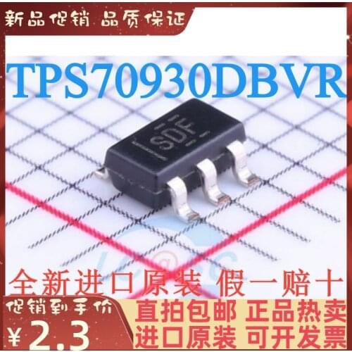 Free shipping TPS70930DBVR SOT23-5 SDF IC 10PCS