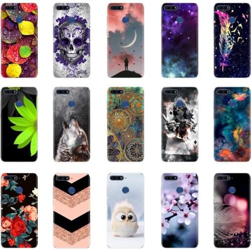 For Coque Huawei Honor 7A Pro AUM-L29 Phone Case 5.7" For Huawei honor 7C Case Silicone TPU Cover For Honor 7A pro Back Bumper