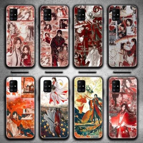 Aesthetic Chinese style Tian Guan Ci Fu Phone Case For Samsung Galaxy A21S A01 A11 A31 A81 A10 A20E A30 A40 A50 A70 A80 A71 A51