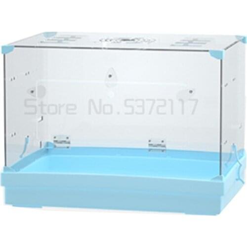 Household hamster cage 60 transparent super villa acrylic 47 basic cage Golden Bear supplies complete set