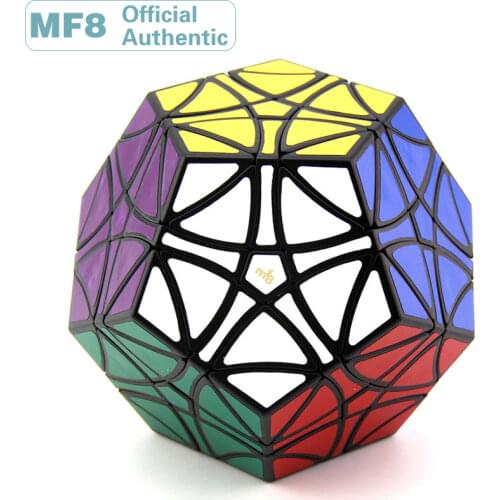 MF8 Turn Edge Megaminxeds Magic Cube 3x3 Dodecahedron Skewed Professional Speed Puzzle Educational Toys For Children