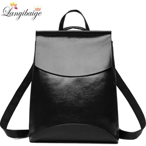 Fashion Women Backpack High Quality PU Leather Backpacks School Bags for Teenage Girls Female Shoulder Bags Bagpack Mochila Sac