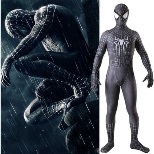 Male/Female/Kids Amazing Symbiote Cosplay Costume Big Lens Zentai Halloween Costume SuperHero Bodysuit Jumpsuit Swimming Suits