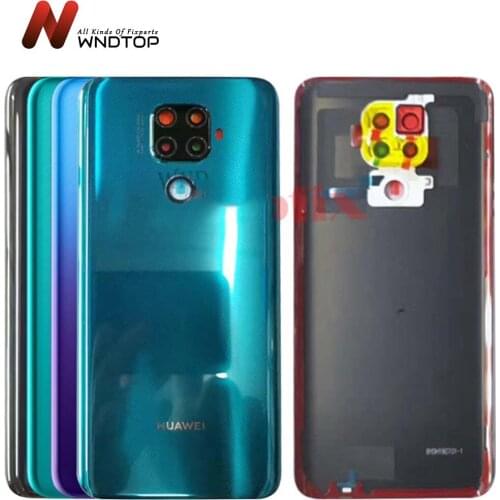 New For Huawei Nova 5i Pro Back Battery Cover Door Rear Glass SPN-AL00 Case 6.26" For Huawei Mate 30 Lite Battery Cover housing