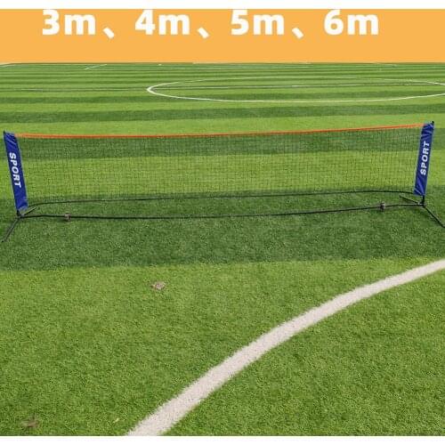 Portable Standard Professional Badminton Net Volleyball Tennis Nets Mesh Exercise Without Frame Outdoor Tennis Mesh Net