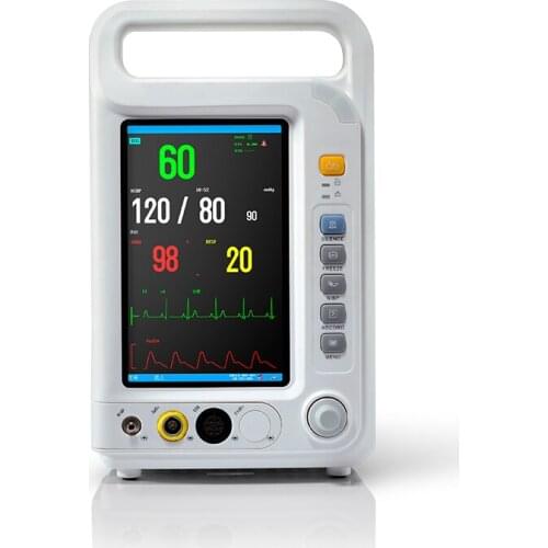 Meditech medical equipment portable Ce approved 7 Inch ecg monitor/modular monitor/ animal monitor