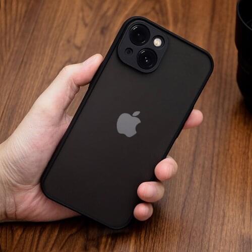 Camera Protection Phone Case For iPhone 11 12 Pro Max Mini XS X XR 6S 7 8 Plus SE 2020 Luxury Transparent Matte Cover Hard Shell