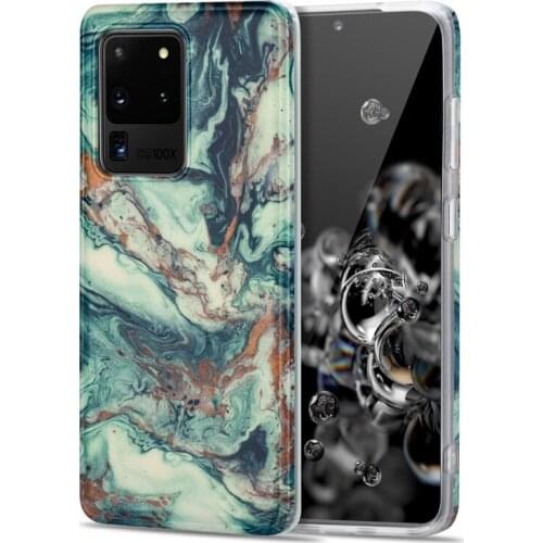 S21 Ultra Funda Case for Samsung Galaxy S21 Ultra S20 FE S20 Ultra A51 A71 5G Note 10 Marble Patterned Coque Phone Case Cover