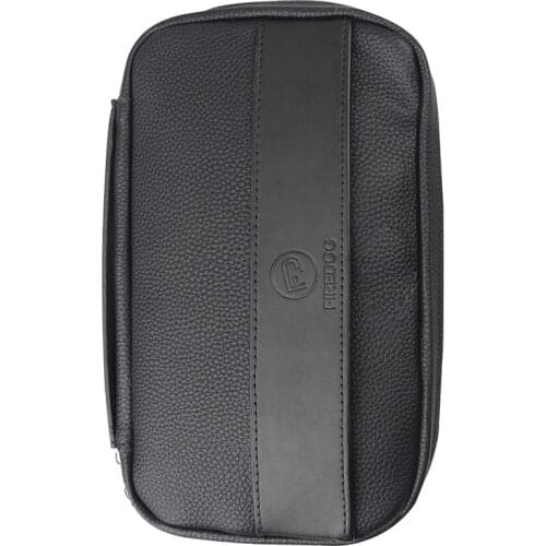 FIREDOG PU Leather Cigar Bag Humidor Travel Cigar Case for Cutter Lighter and Tobacco Cigarettes Portable Gadgets Cigar Bag