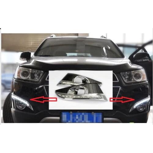 LED DRL Daytime Running Light Lamp Cover for 2011 Chevrolet Chevy Captiva