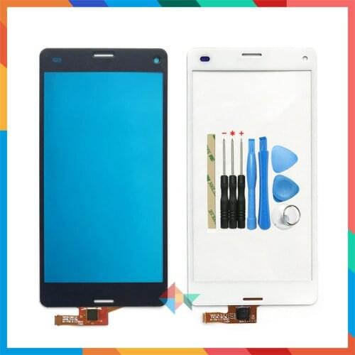 High Quality 4.6" For Sony Xperia Z3 mini Z3 Compact D5803 Touch Screen Digitizer Front Glass Lens Sensor Panel