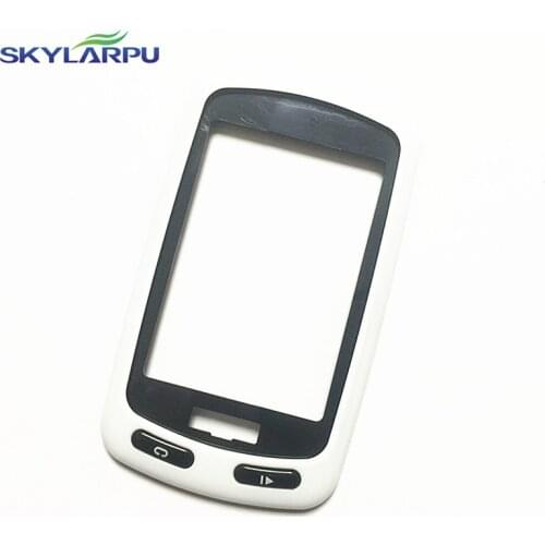 Skylarpu original Front case (white) for Garmin Edge 810 bicycle speed meter front housing (without touchscreen) replacement