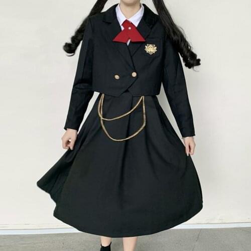 2-Piece Set WomenS 2021 Spring New Nursing Skirt Pleated Vest Dress JK Uniform Dark Jk Suit Jacket Sweet Cute Girls Two-Piece