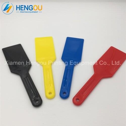 1 Set=4 pieces offset printing parts plastic blade in Offset printing part four colour ink knife
