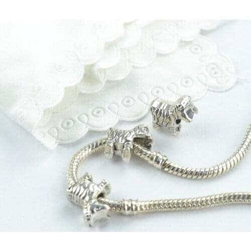 15 pcs Silver Plated horse Charms alloy Pendants for Bracelet Necklace Jewelry Making Accessories DIY 1898