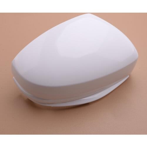 Car Right Side Rearview Door Wing Mirror Cover Cap Bezel Trim Housing Fit for Honda Fit Jazz 2014-2017 2018 Without Light Models