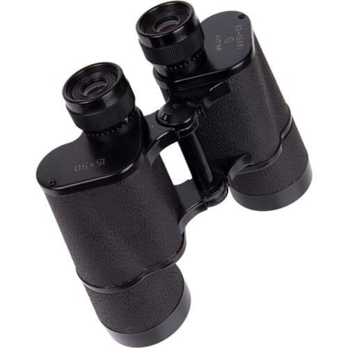 Luxun binoculars 15x50 high-definition high-power telescope optical glass lens hunting motion range lowMilita light night vision