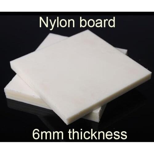 6mm thickness creamy white Nylon board Nylon plate Polyamide PA sheet insulating material