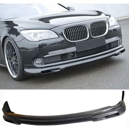 H Style Carbon fiber Front Bumper Lip Sport Fit For BMW 7-Series F01 f02 730i 740i 750i