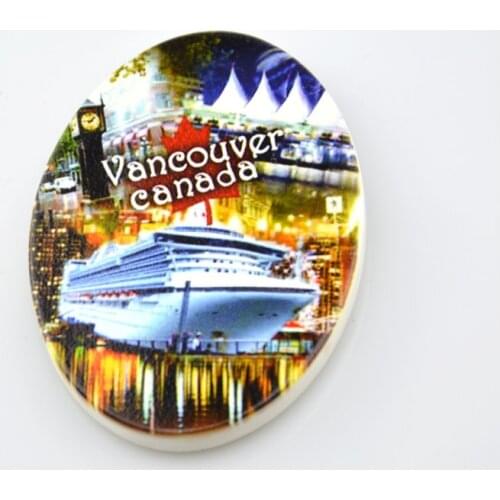 Resin Fridge Magnets Canada Landscape Tourist Souvenirs Refrigerator Magnetic Stickers Home Decortion Gift