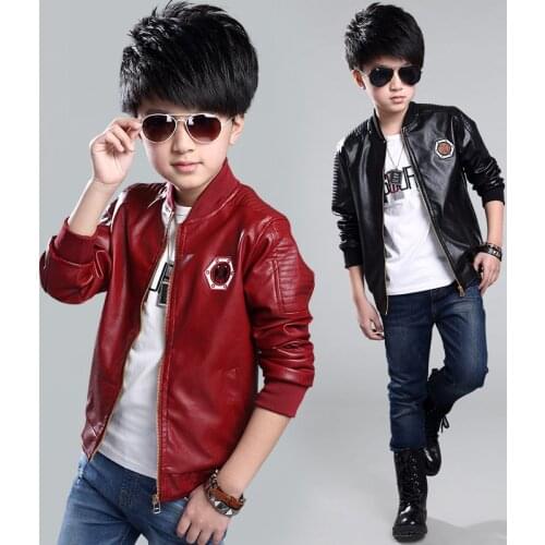 Rainbow Angel Leather Jackets For Boys