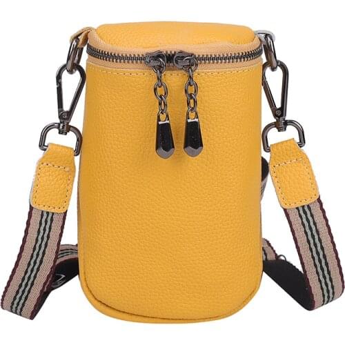 Genuine Leather Women Shoulder Bags Luxury Brands Mini Female Mobile phone bag High Quality Women Handbags Female Messenger bag