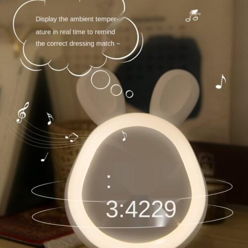 Smart Alarm Clock Student Wake up Artifact New Electronic Luminous Clock Children Girl Charging Bedside